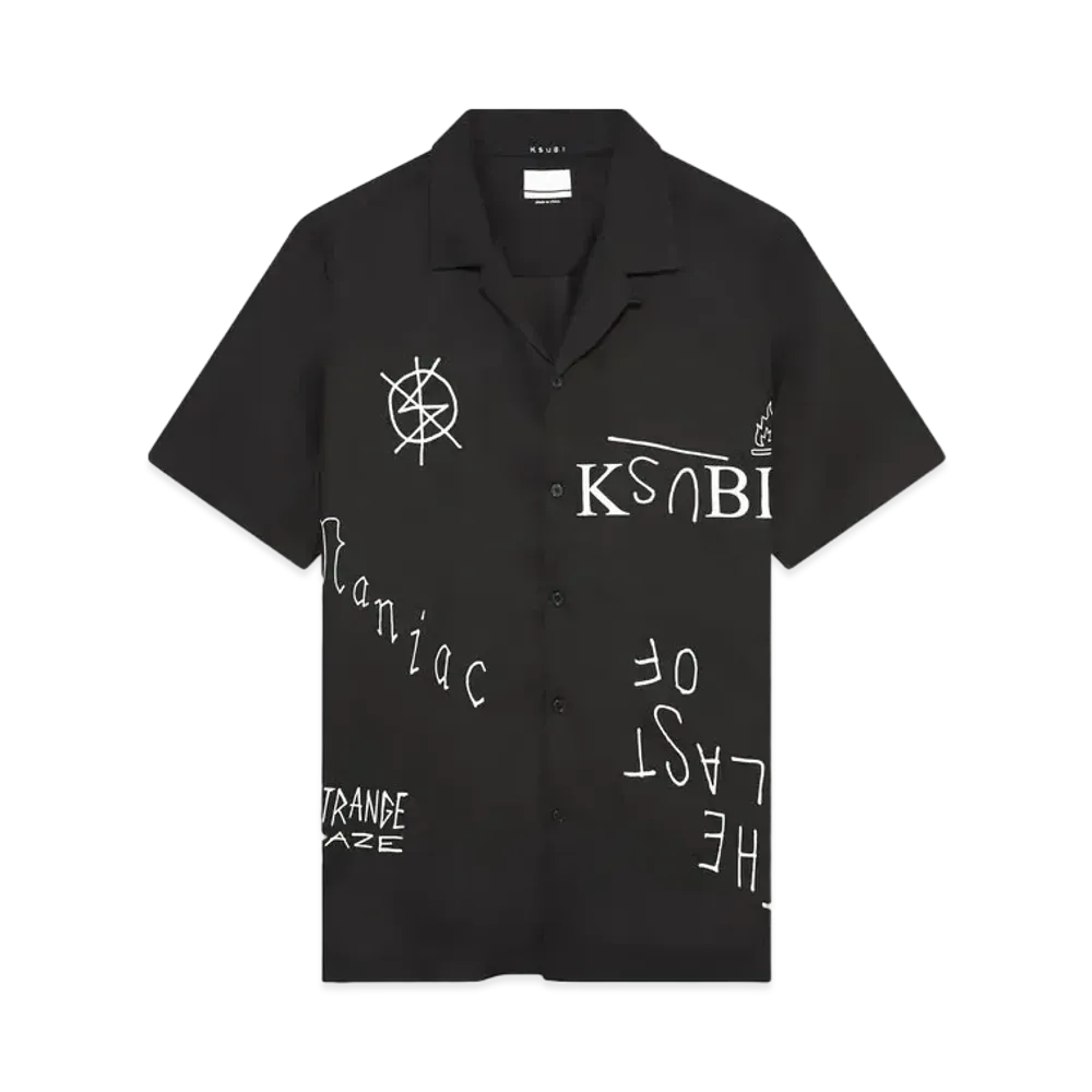 KSUBI Last Maniac Resort SS Shirt Black "Black"