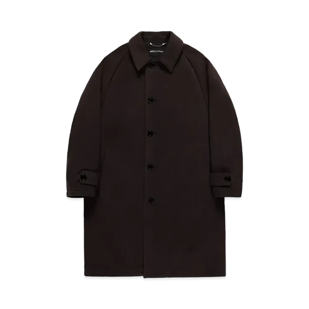 WACKO MARIA Bal Collar Coat "Brown"