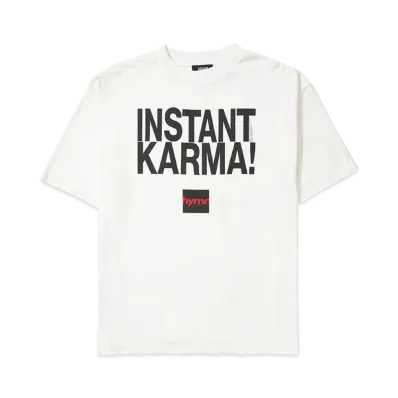 SAINT Mxxxxxx x John Lennon JL SS T-Shirt Instant Karma "White"