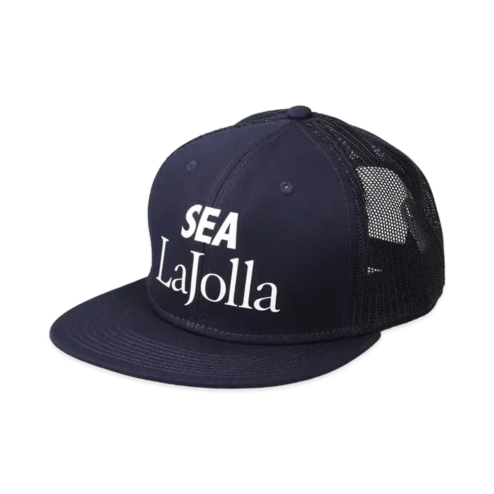 WIND AND SEA La Jolla_WDS Mesh Cap "Navy"