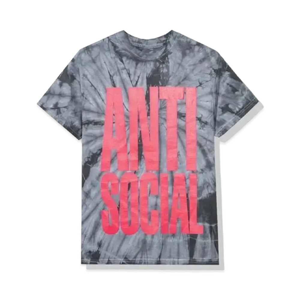 ANTI SOCIAL SOCIAL CLUB Heatwave Tee Tie Dye "Black" (FW20)