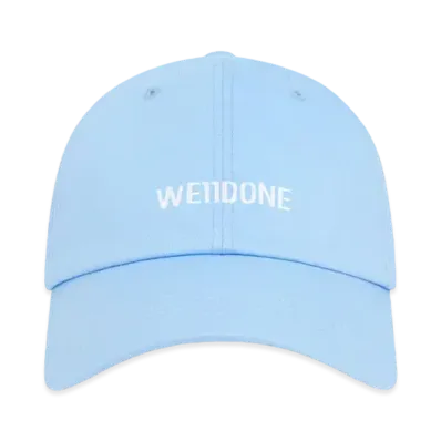 WE11DONE Basic Small Logo Cap "Sky"