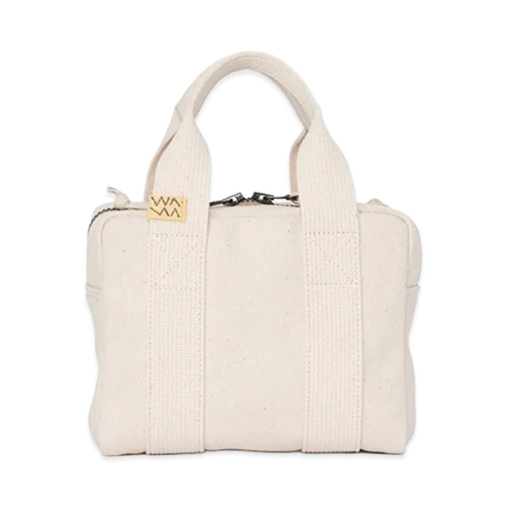 visvim Canvas Plura Bag (S) "Ivory"