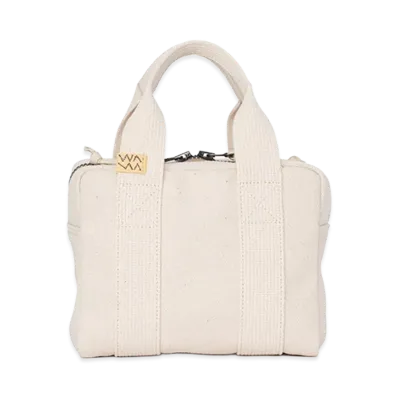 visvim Canvas Plura Bag (S) "Ivory"