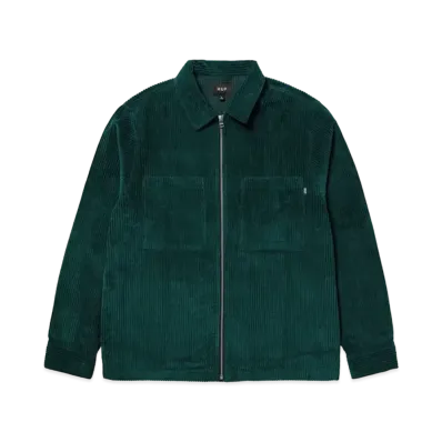 HUF Two Tone Corduroy Zip Shacket "Sycamore"