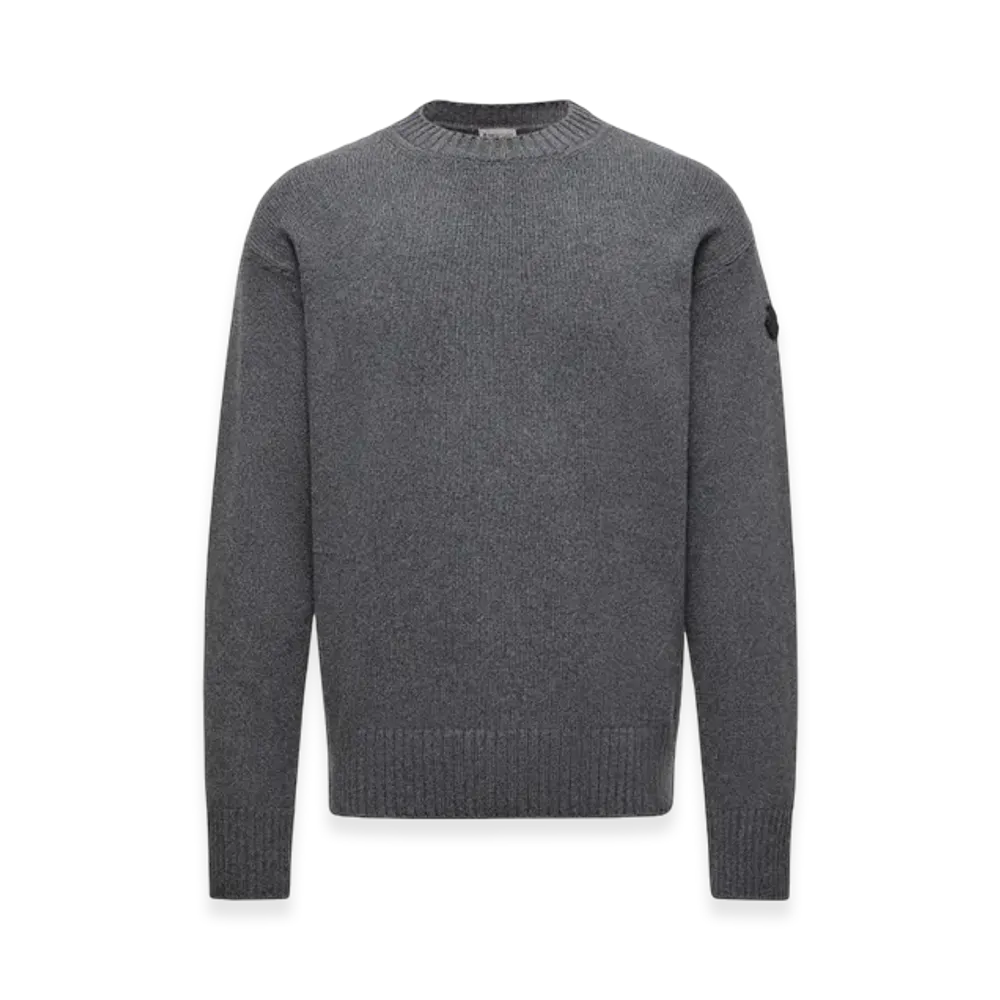 MONCLER Wool & Cashmere Jumper "Dark Grey"