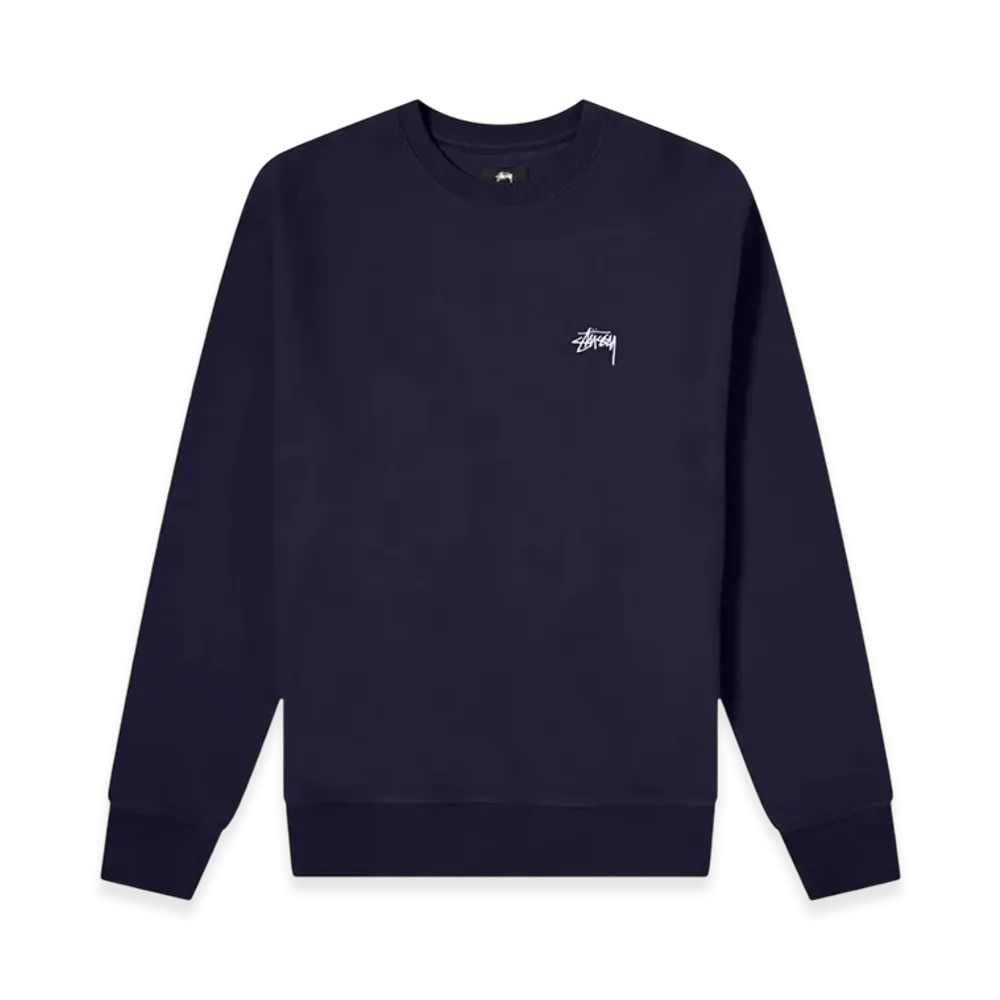 Stussy Overdyed Crew 2021 "Navy"