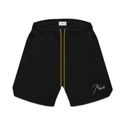 RHUDE Sweat Shorts "Black"