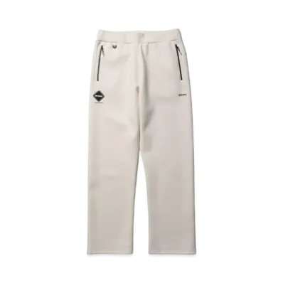 F.C.Real Bristol Tech Sweat Team Flat Hem Baggy Pants "Off White"