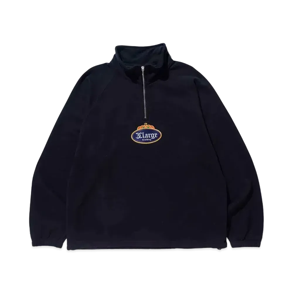 XLARGE CROWN HALF ZIP SWEAT XLARGE "Black"