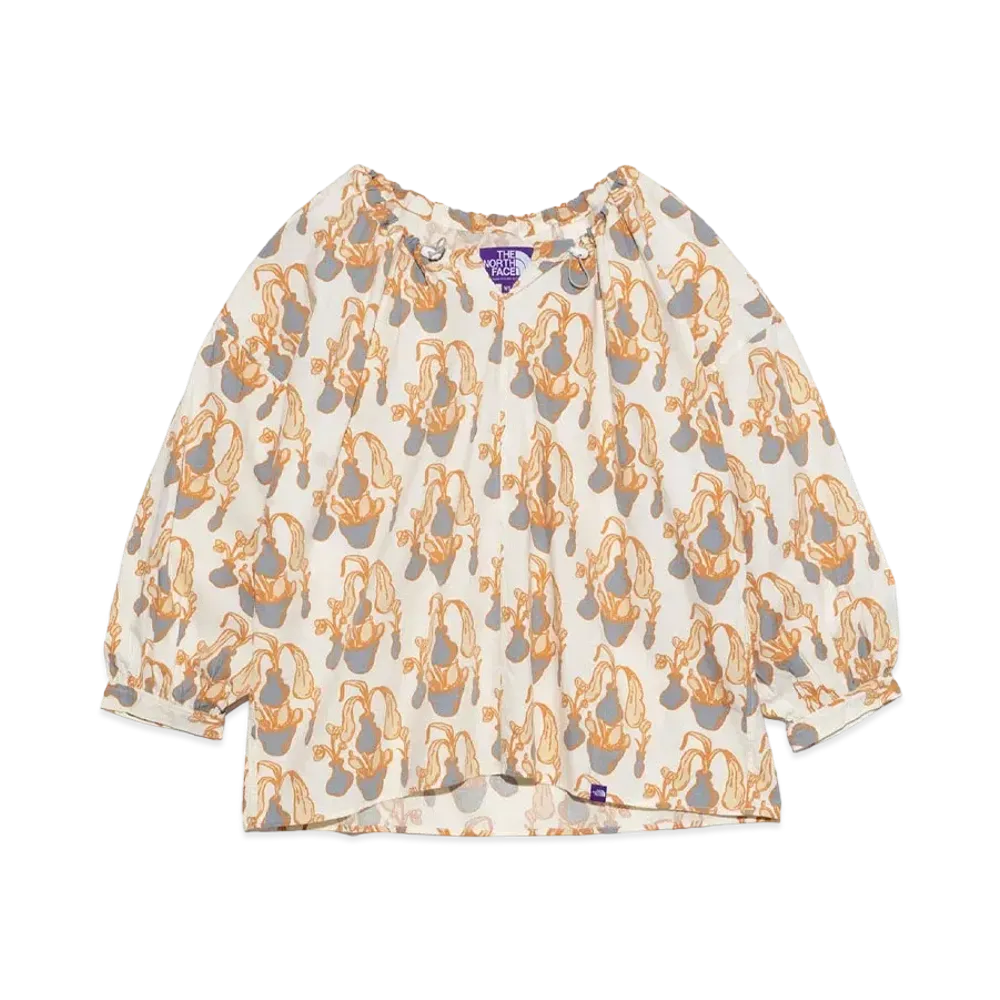 The North Face PURPLE LABEL Field Pullover Blouse "Beige"