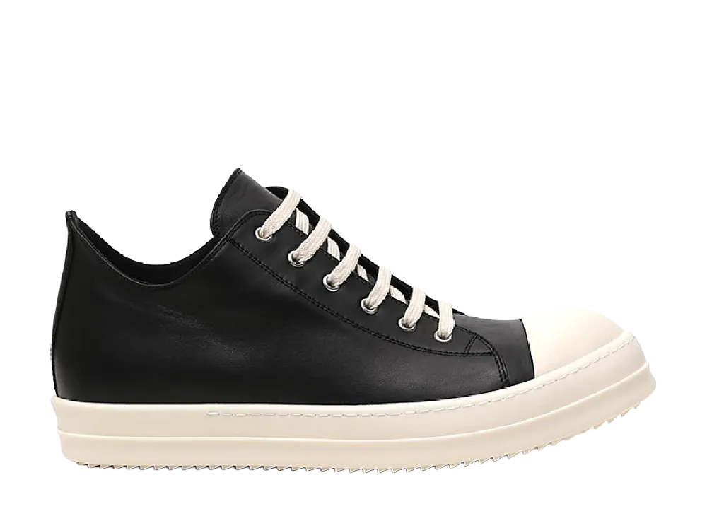 Rick Owens Low-Top Sneakers "Black"