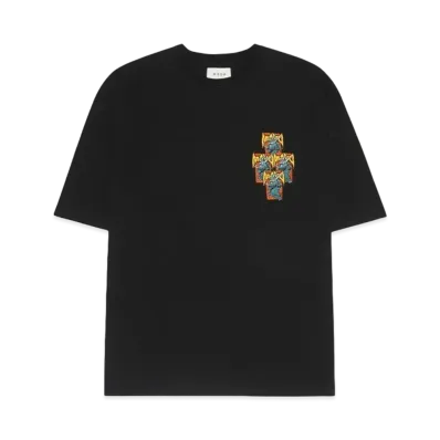 MAYO Dragon Embroidery Short Sleeve Tee "BLACK"