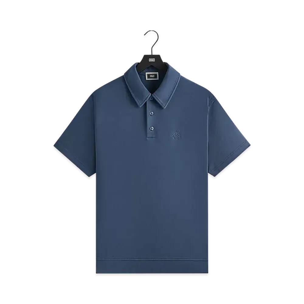 Kith Crystal Wash Interlock Graham Polo "Mystery"