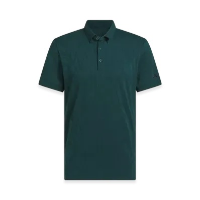 adidas Golf Go-To Textured Polo Shirt "Aurora Ivy"