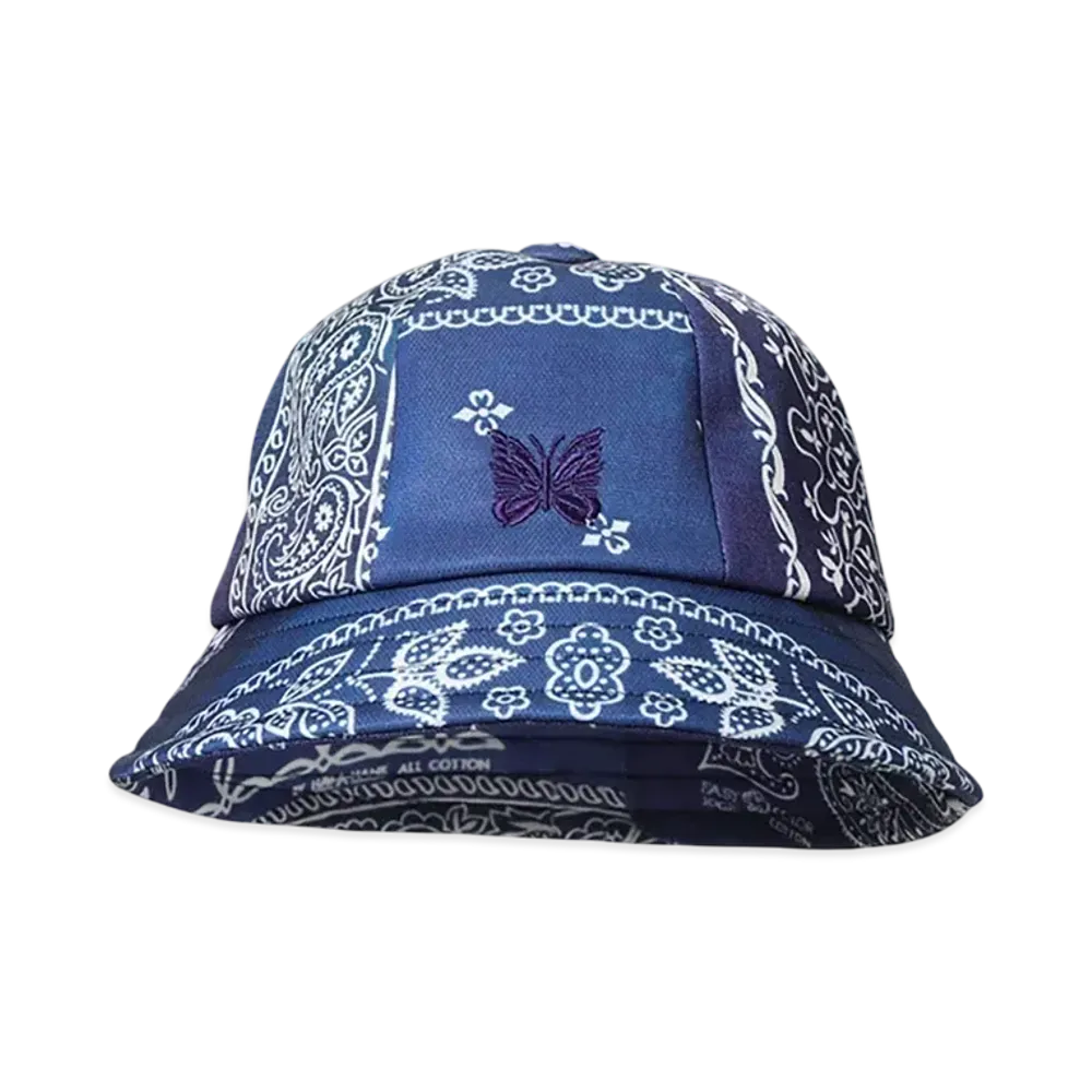 NEEDLES x MIYAGIHIDETAKA Bermuda Hat - Bandana Print "Blue"