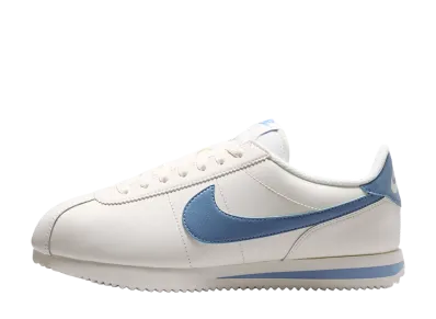 Nike Women's Cortez Leather "Sail/Work Blue"