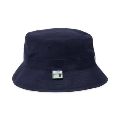 SSZ x Akio Hasegawa x Wtaps Bucket Hat Cotton Weather "Navy"