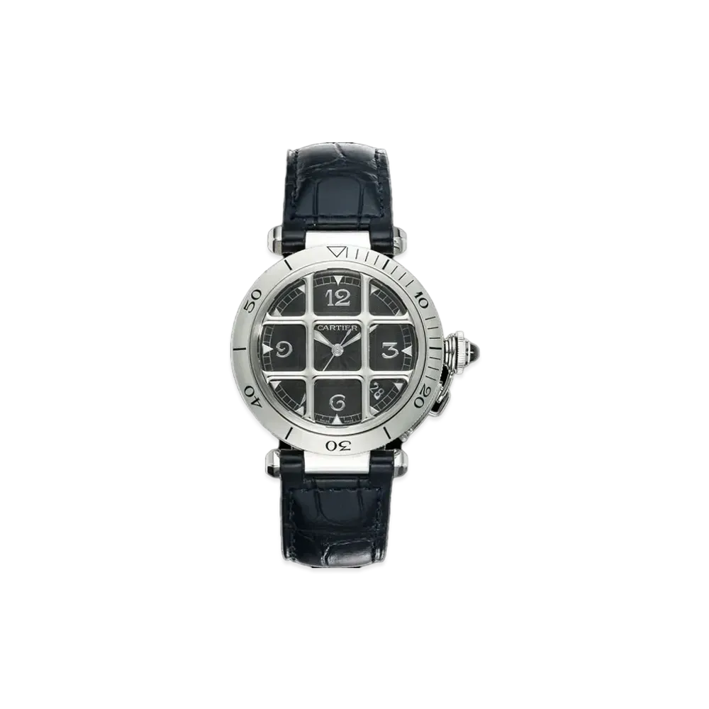 Cartier Pasha 38mm N950 Grid SS/PT