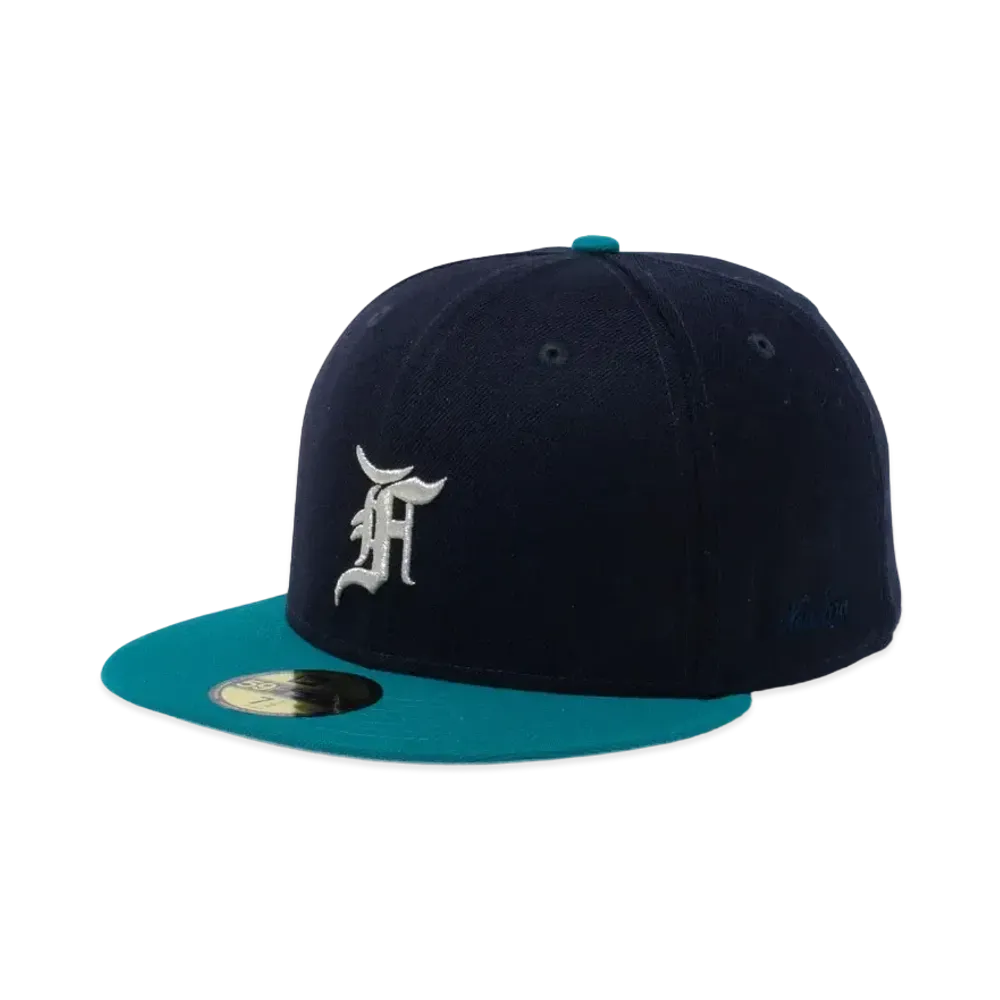NEW ERA 59Fifty Fear of God Essentials the Classic Collection Seattle Mariners "Navy/Emerald Green"