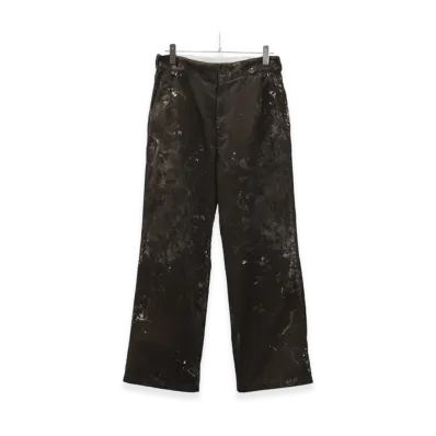ANCELLM Painter's Chino Pants "Dark Brown"