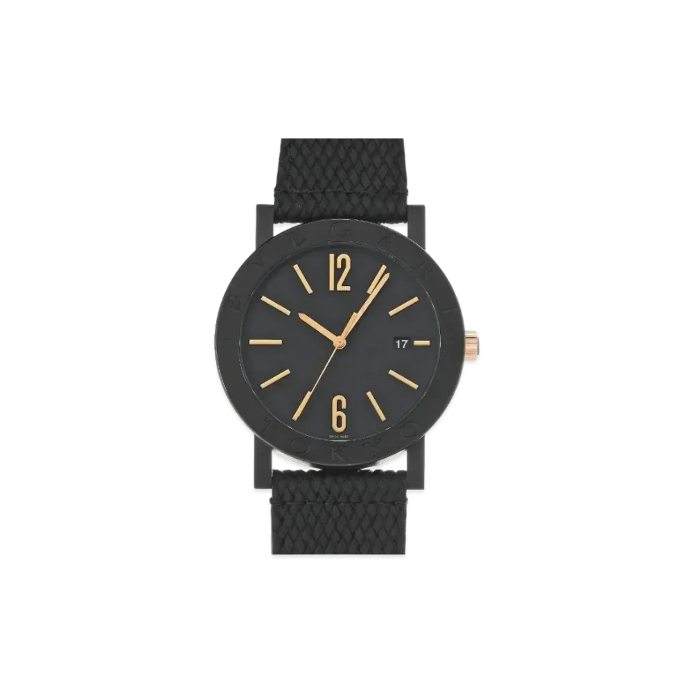 BVLGARI Bvlgari Bvlgari Solo Tempo "Black/Bronze/Stainless Steel/Black"