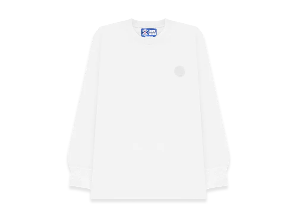Nike x Paris Saint Germain EMB Logo & World Print L/S T-Shirt "White"