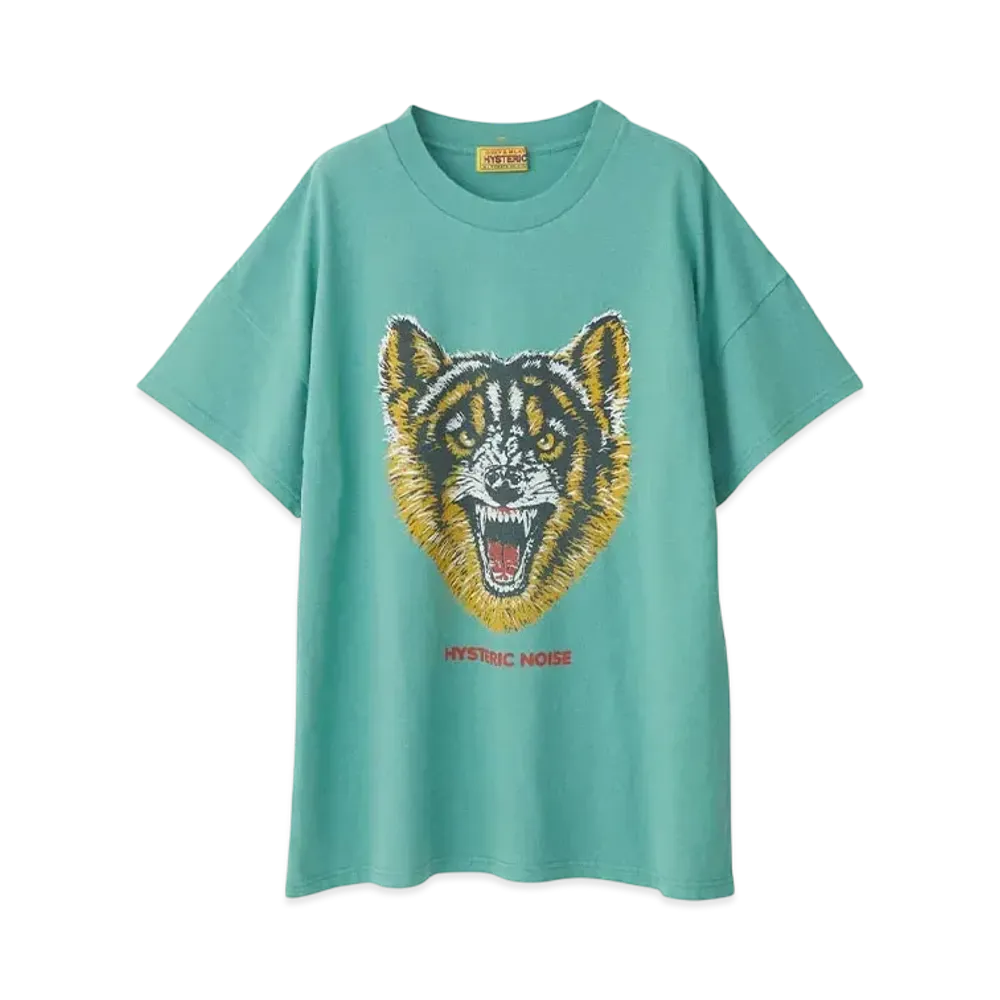 HYSTERIC GLAMOUR Hysteric Noise Oversized T-Shirt "Green"