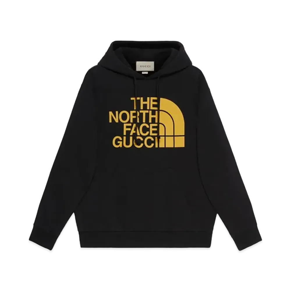 GUCCI x The North Face Web Print Hoodie "Black"