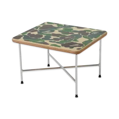A BATHING APE x Modernica ABC Camo Aiko X Base Table "Green"