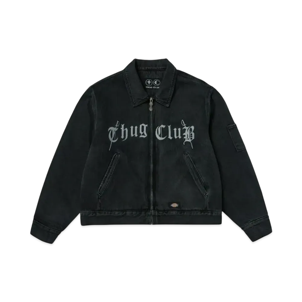 THUG CLUB x Dickies Eisenhower Jacket "Denim Black"