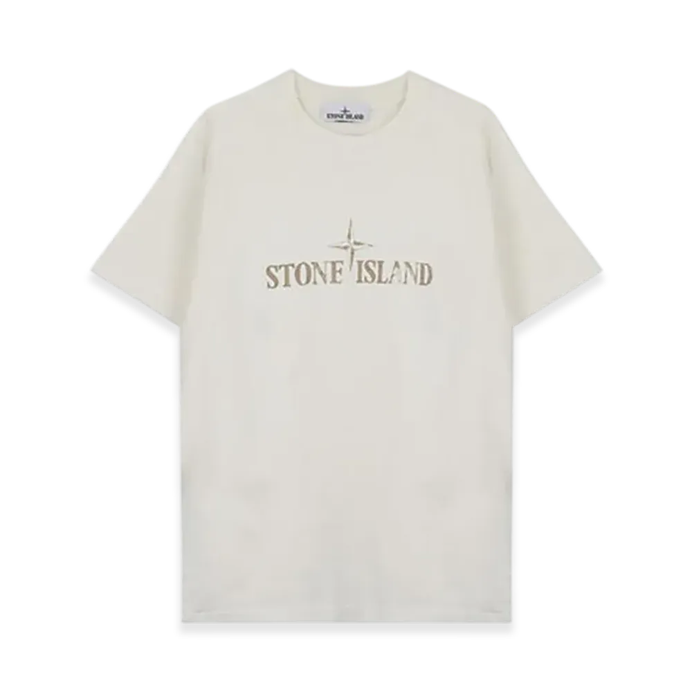 Stone Island 2100020 Organic Cotton Jersey "Ivory"