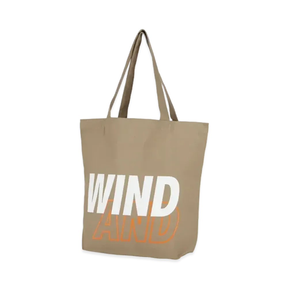 WIND AND SEA SEA Tote Bag "Beige"