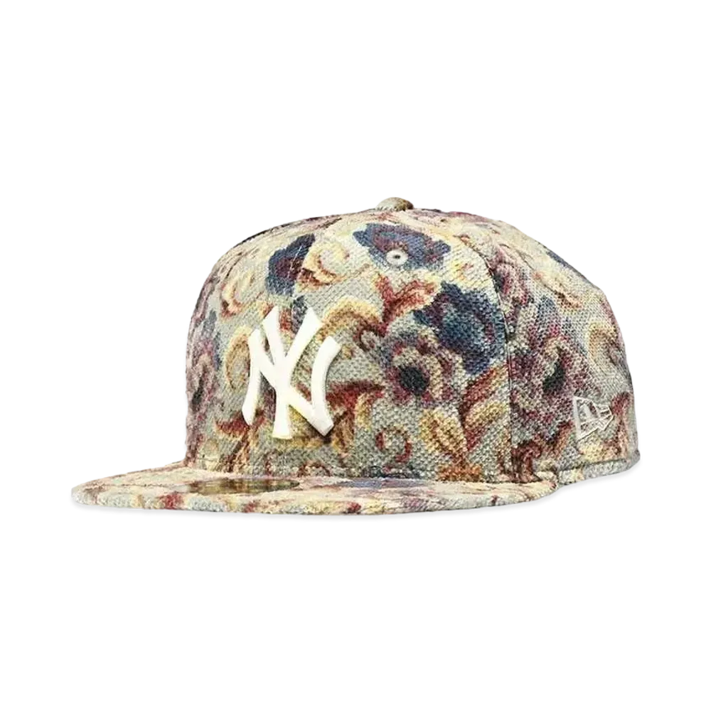 NEW ERA NEW YORK YANKEES FLOWER PATTERN 59FIFTY "MULTI x CHROME"