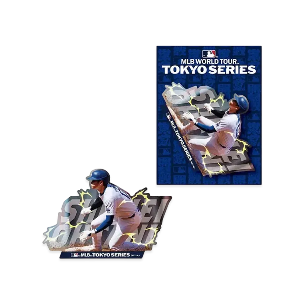 MLB Dodgers Shohei Otani Tokyo Series Opening Game Big Sticker B