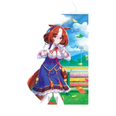 Ichiban-Kuji Canvas Tapestry Meisho Doto Uma Musume Pretty Derby 4th Series