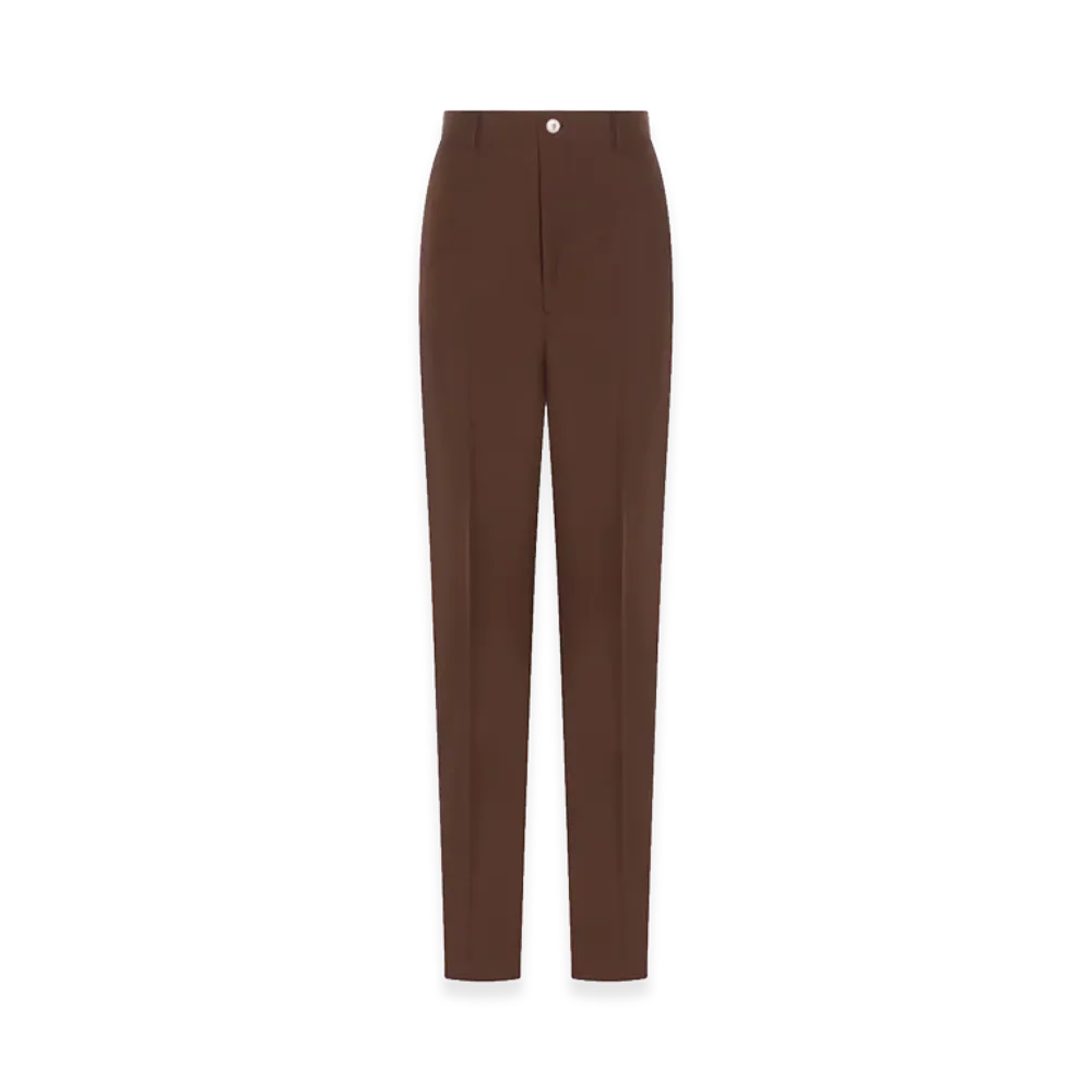 GUCCI Women's Tailored Trousers "Brown"