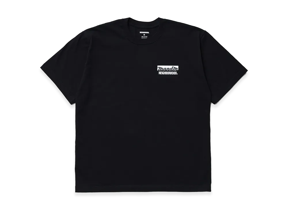 NEIGHBORHOOD x M&M . Tee SS-1 "Black"