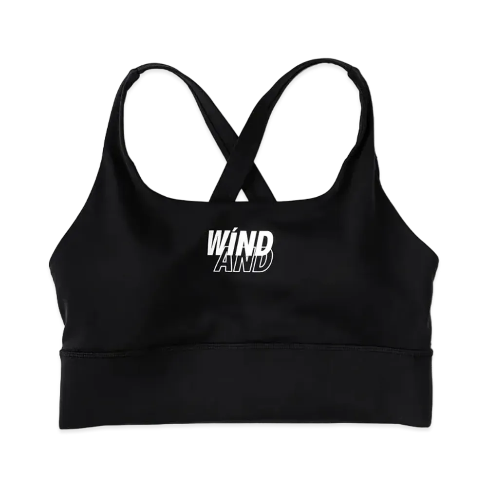 WIND AND SEA x LYFT Strap Bra Top "Black"