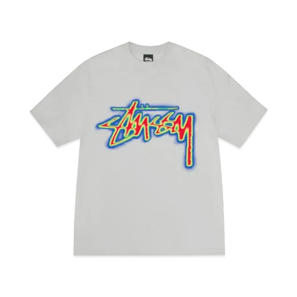 Stussy Thermal Stock Tee "Fog"