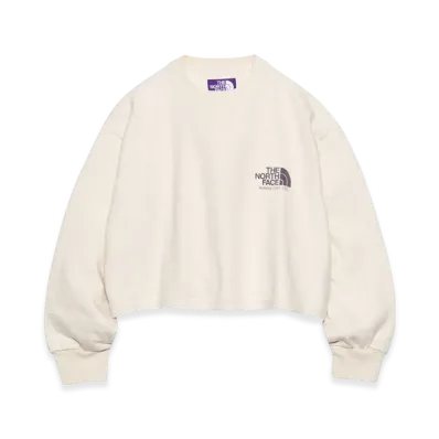 The North Face Purple Label Field Cropped Graphic T-Shirt (W) "Ivory"