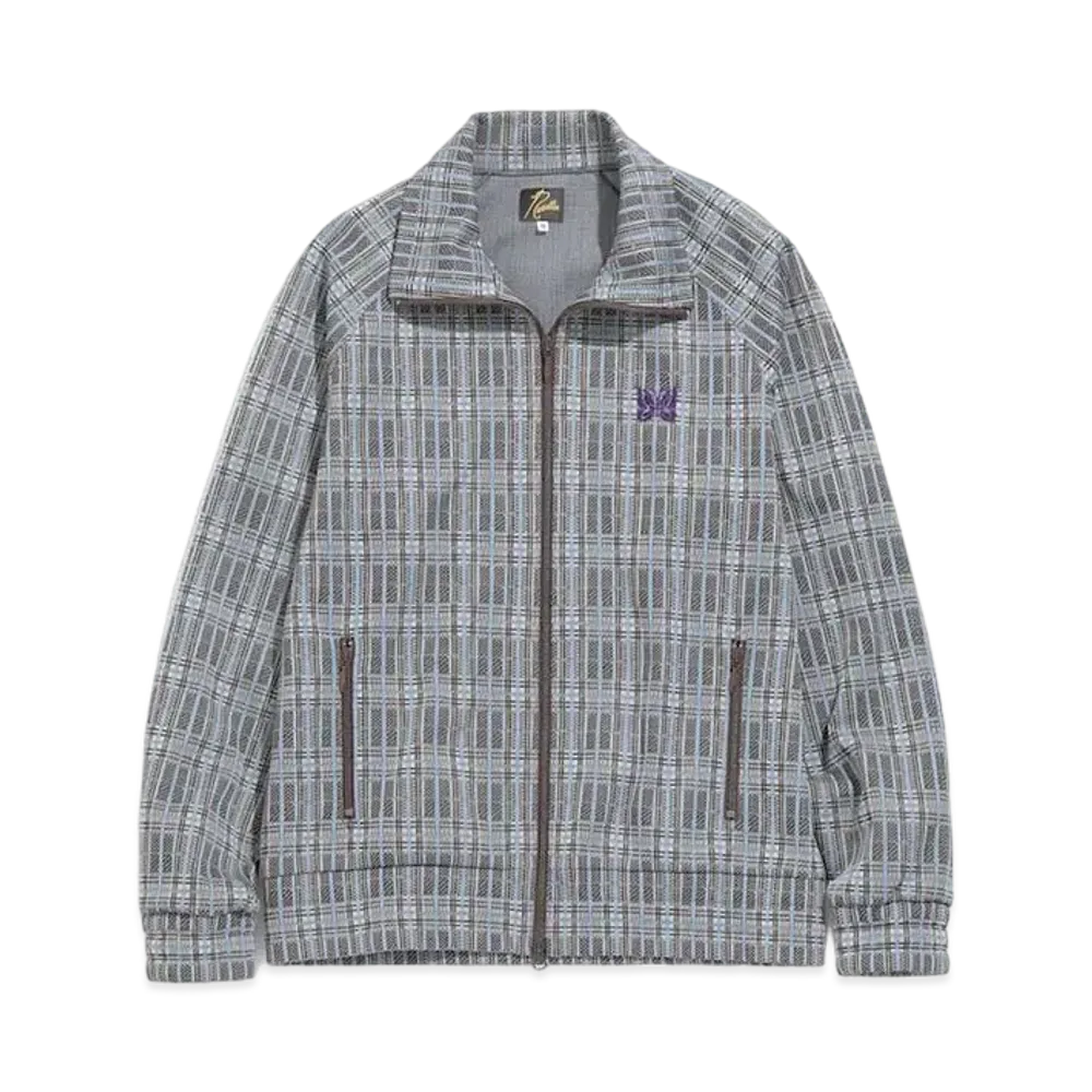 Needles TRACK JACKET - POLY JQ. "Plaid"