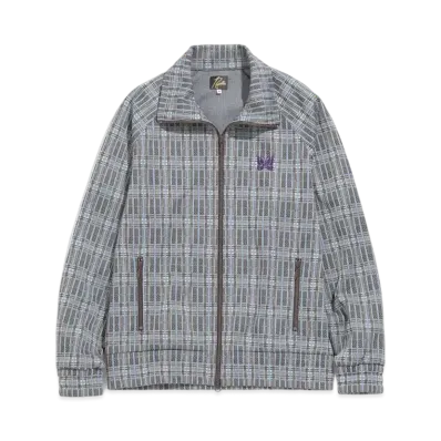 Needles TRACK JACKET - POLY JQ. "Plaid"