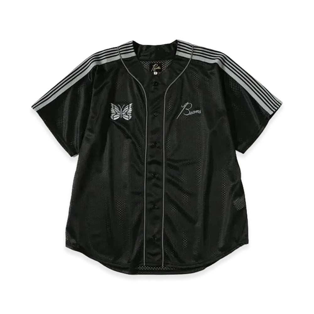 BEAMS x NEEDLES Baseball Shirts "Black"