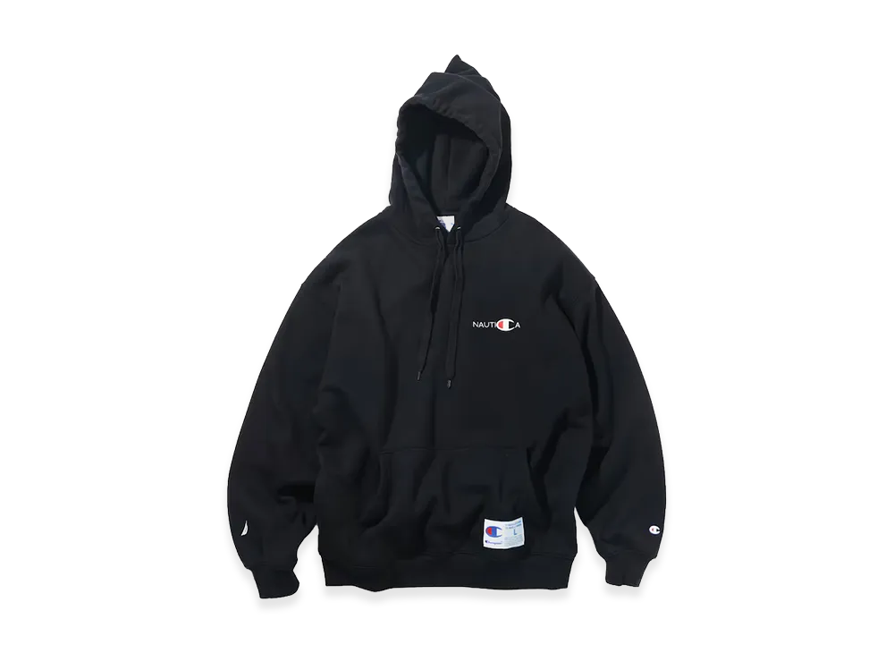 Champion x NAUTICA Embroidered Sweat Hoodie "Black"