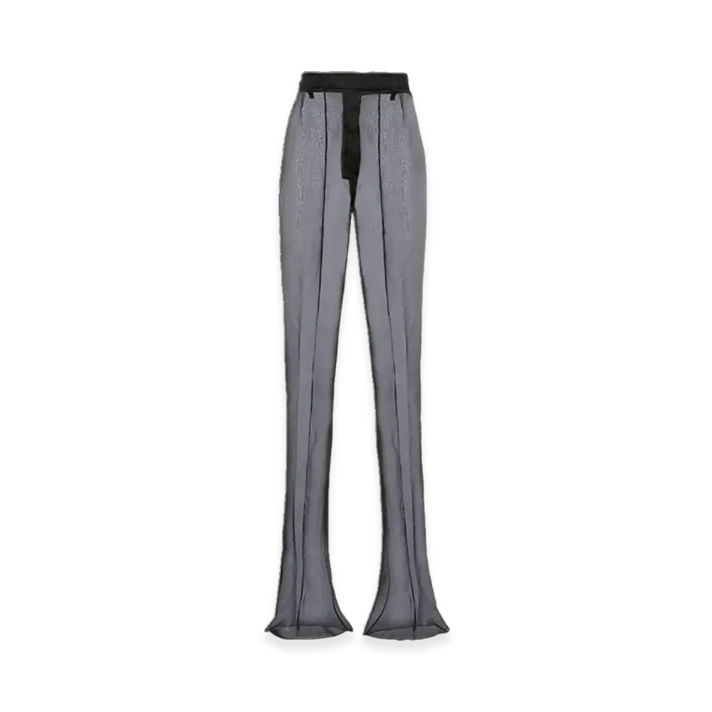 PRADA Women's Organza Pants "Black"