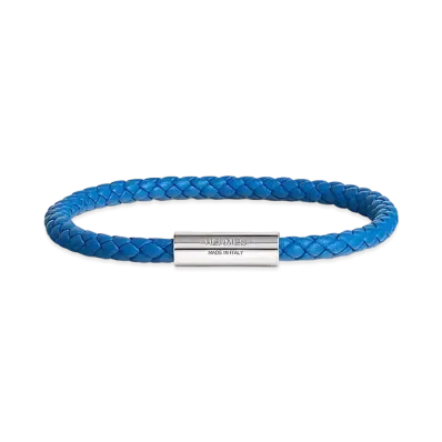 Hermes Goliath Bracelet "Bleu De France/Palladium"
