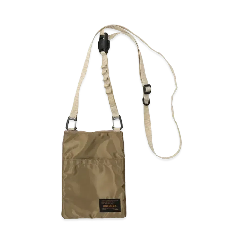 WIND AND SEA Military Surplus Sacoche "Sea Brown"