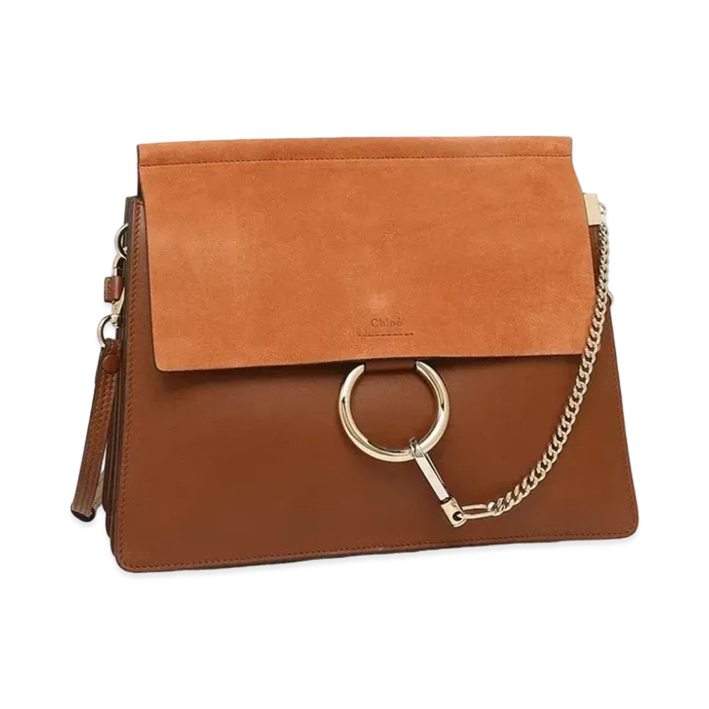 Chloe Faye Shoulder Bag "Brown"