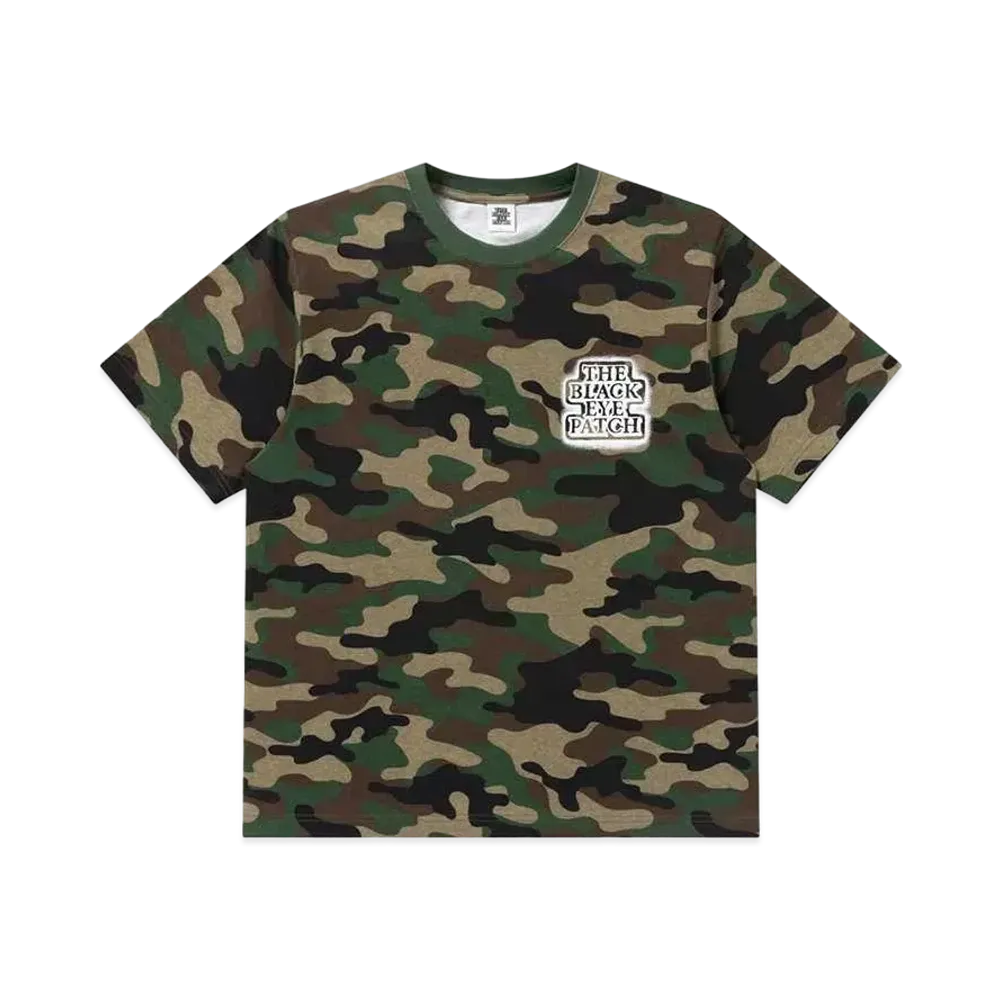 BlackEyePatch Sprayed OG Label Tee "Multi"